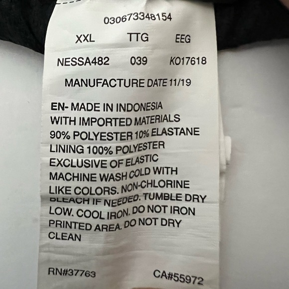 Nike - Swim Men's Grey - 9in - Volley Trunks Size - NESSA482-039 - Picture 6 of 12